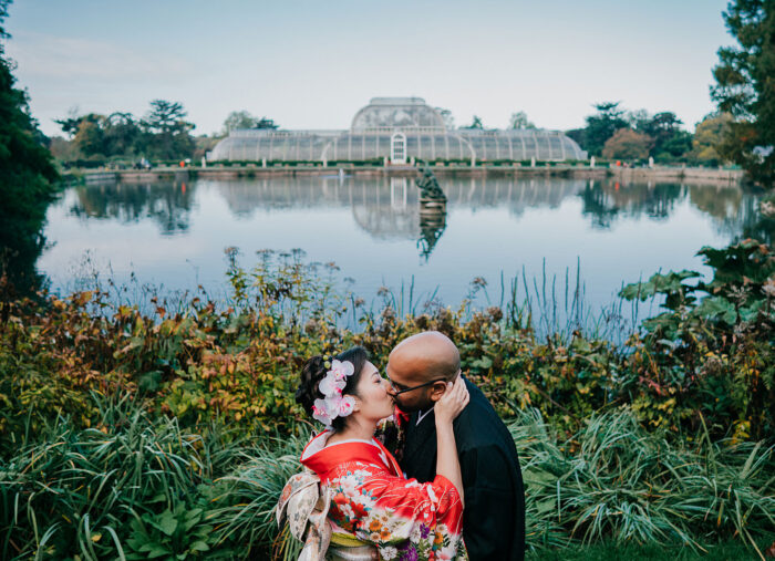 wedding photographer kew gardens
