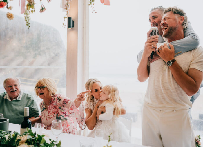 Brian McFadden & Danielle / Lusty Glaze, Cornwall